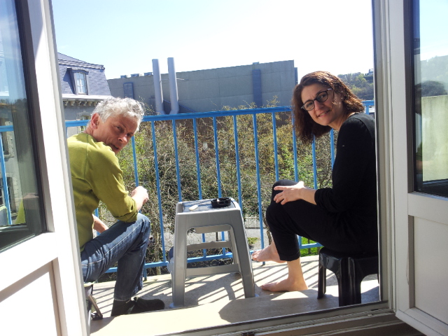 Roland & Marie at home in Quimper