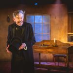 Andrew Price as Scrooge for A Christmas Carol at The Dipping House