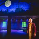 Scrooge performed by Andrew Price for A Christmas Carol at The Dipping House